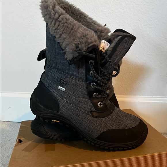 UGG Women's Adirondack Boot II - Dark Gray - Picture 2 of 5